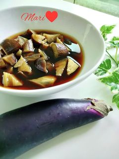お鍋で簡単☆なすの麺つゆ煮-レシピのメイン写真