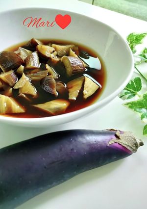 お鍋で簡単☆なすの麺つゆ煮-レシピのメイン写真
