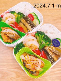 男子大学生お弁当★032-レシピのメイン写真