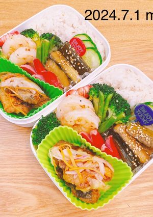 男子大学生お弁当★032-レシピのメイン写真