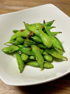 かんたんおいしい!枝豆アヒージョ-レシピのメイン写真
