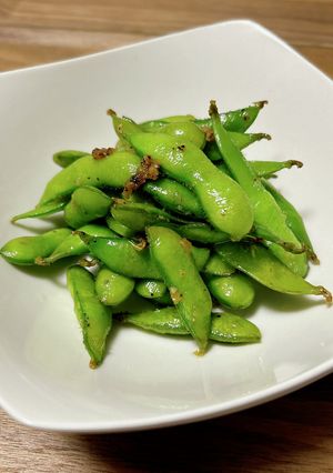 かんたんおいしい！枝豆アヒージョ-レシピのメイン写真