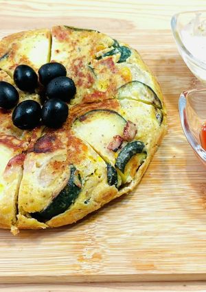 ジャガイモと茄子の野菜パンケーキ-レシピのメイン写真