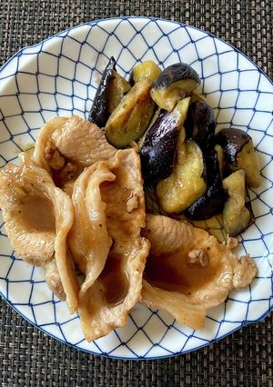 茄子と豚の生姜焼き-レシピのメイン写真