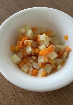 【離乳食後期】じゃがいもとツナの煮物-レシピのメイン写真