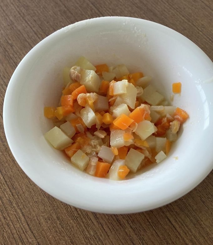 【離乳食後期】じゃがいもとツナの煮物-レシピのメイン写真
