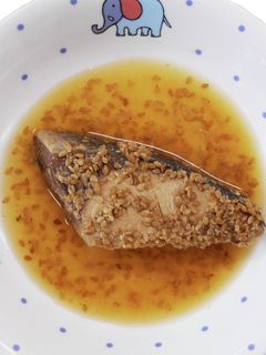 【保育園給食】ぶりのごま酢煮-レシピのメイン写真