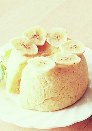 米粉☆バナナ米粉パン☆レンジ☆ダイエット-レシピのメイン写真