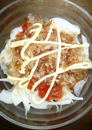 ♪新たまねぎとトマトの和風サラダ♪-レシピのメイン写真