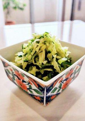 キャベツとキュウリの美味しい浅漬け-レシピのメイン写真