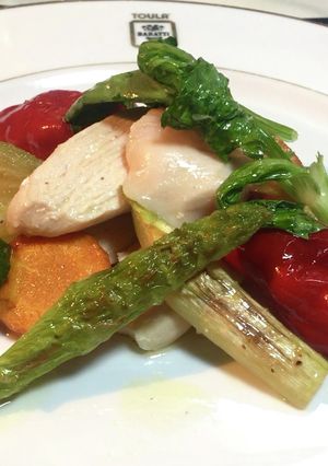 鶏胸肉と野菜のエチュベ･ハーブマヨネーズ-レシピのメイン写真