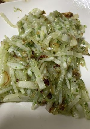 大根の青のり焼き-レシピのメイン写真