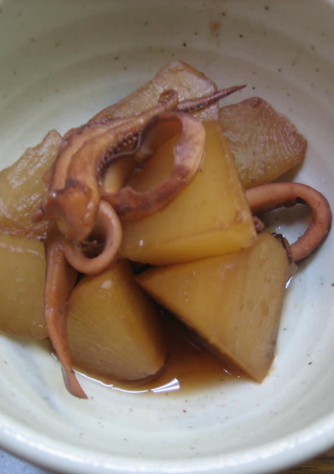 いかと大根の煮物-レシピのメイン写真
