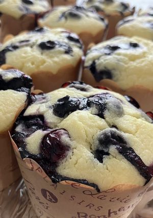 米粉のブルーベリーマフィン-レシピのメイン写真