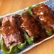 ピーマンの肉詰め&サムラ◯マック風ソース