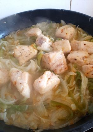 鰹の玉ねぎソース-レシピのメイン写真