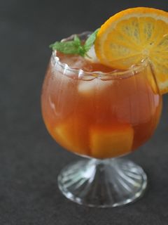 冷凍フルーツでトロピカルフルーツティー -レシピのメイン写真