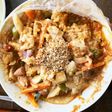 お一人様野菜たっぷり洋風レモン味噌味炒飯
