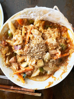 お一人様野菜たっぷり洋風レモン味噌味炒飯-レシピのメイン写真