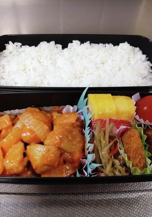 高２息子弁当　7/1　覚書225-レシピのメイン写真