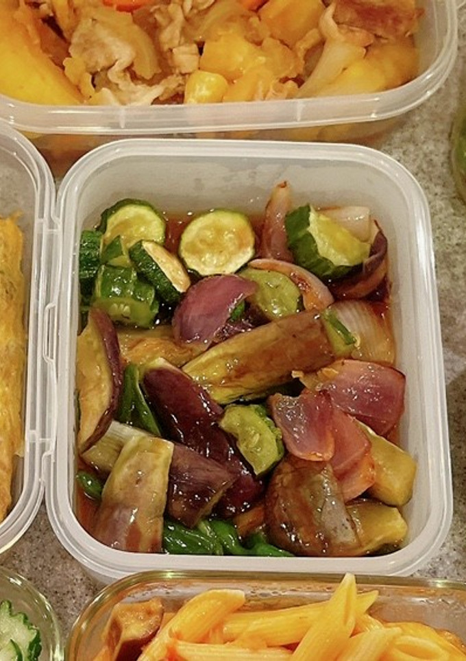 夏野菜の揚げ浸し-レシピのメイン写真