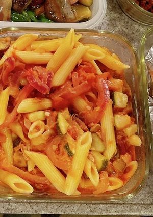 夏野菜のペンネ-レシピのメイン写真
