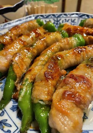 チーズイン甘長とうがらし豚バラ巻き-レシピのメイン写真