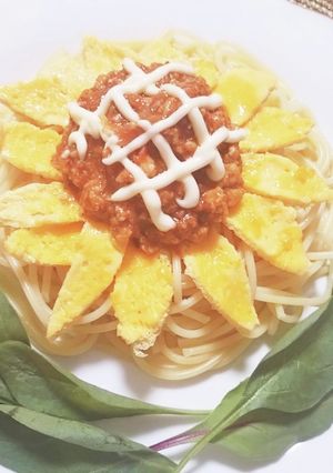 ひまわりパスタ　-レシピのメイン写真