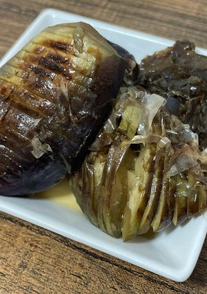 夏に最適!冷製ナスの焼き浸し-レシピのメイン写真