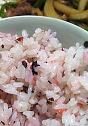 梅ご飯（酢飯）-レシピのメイン写真