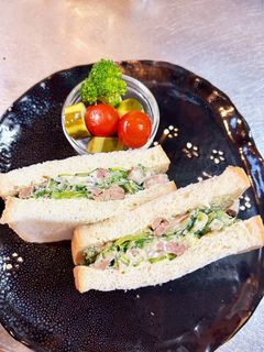塩レバーのサンドイッチ-レシピのメイン写真