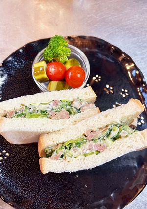 塩レバーのサンドイッチ-レシピのメイン写真