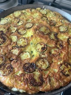 ズッキーニのオムレツ-レシピのメイン写真