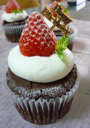 しっとりホロッ！チョコマフィン-レシピのメイン写真