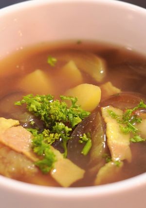 夏野菜で作る簡単カレースープ-レシピのメイン写真