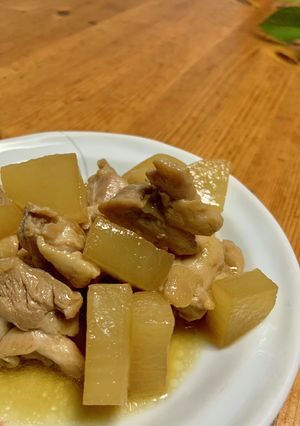 大根と鶏肉の煮込み♡大根の消費に！-レシピのメイン写真