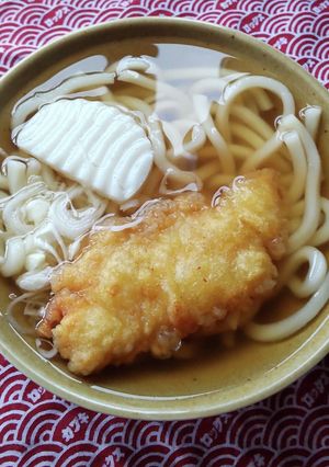 いか天うどん♪-レシピのメイン写真