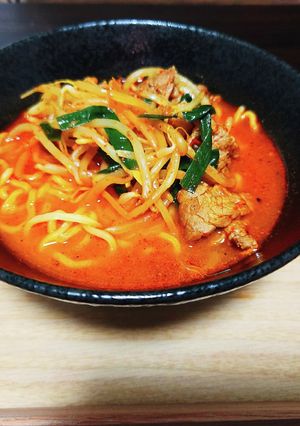 ピリ辛(大嘘) ユッケジャンラーメン-レシピのメイン写真