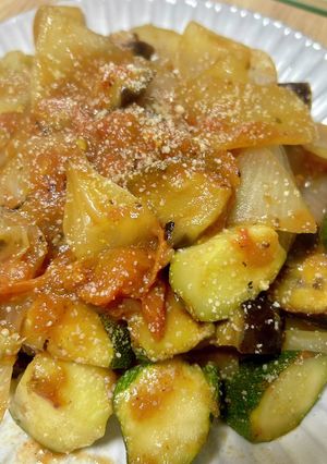 【ワンパン】煮込まず焼くラタトゥイユ＊-レシピのメイン写真