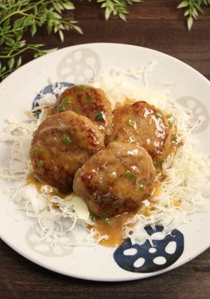 簡単！和風キャベツハンバーグ-レシピのメイン写真