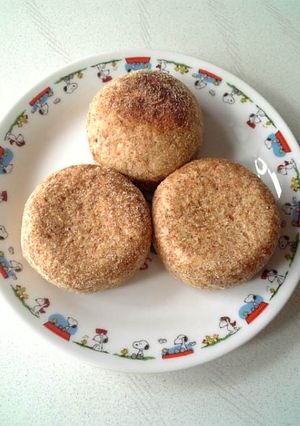 香ばしい～♪こんがり小麦胚芽のパン-レシピのメイン写真