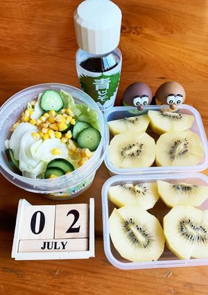 高二長女　お弁当(サラダ32)-レシピのメイン写真
