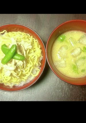 糸こんにゃくでヘルシー味噌ゴマだれつけ麺-レシピのメイン写真