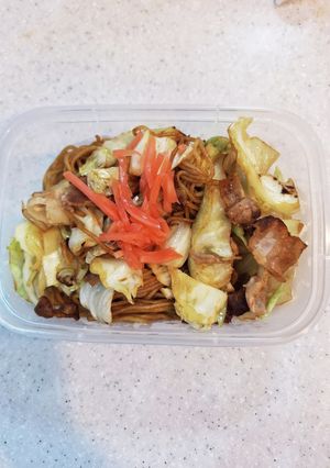 高校生弁当覚え書き331焼きそば-レシピのメイン写真
