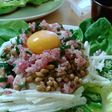 ネバネバ豆腐サラダで栄養たっぷり♪