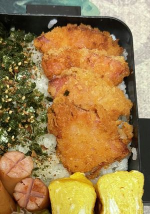 お弁当に！卵なし！すぐできるハムカツ-レシピのメイン写真