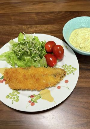 絶品！サクッとふわっのアジのフライ^_^-レシピのメイン写真