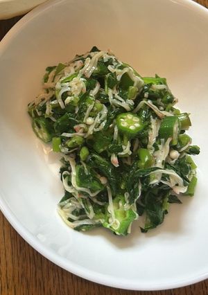 モロヘイヤネバネバ丼の具-レシピのメイン写真