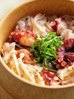 えのきの梅たこ飯-レシピのメイン写真