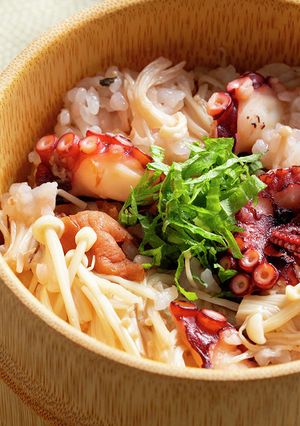 えのきの梅たこ飯-レシピのメイン写真